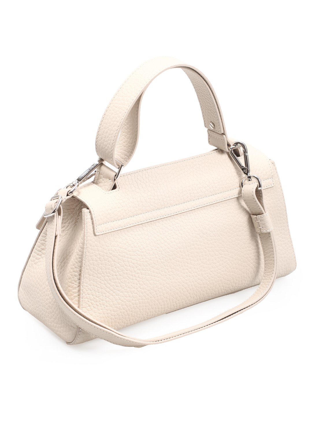 shop ORCIANI  Borsa: Orciani borsa Sveva Longuette Sense in pelle con tracolla.
Apertura a scomparsa sulla parte alta della patta, tracolla di servizio regolabile e rimovibile.
Chiusura a patta con bottone magnetico.
Tre tasche interne di cui una con zip.
Dimensioni: Larghezza: 34 cm / Altezza: 18 cm / Profondità: 14 cm.
Composizione: 100% pelle.
Made in Italy.. B02159 SOF-AVORIO number 8917892